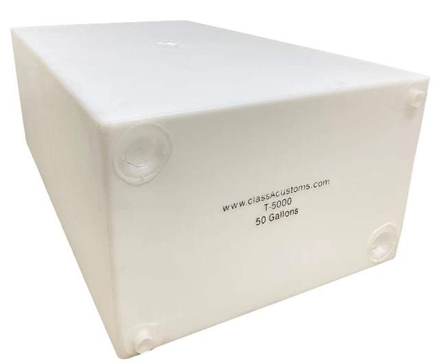 50 GALLON FRESH Water Holding Tank Camper Trailer Concession RV FDA NEW