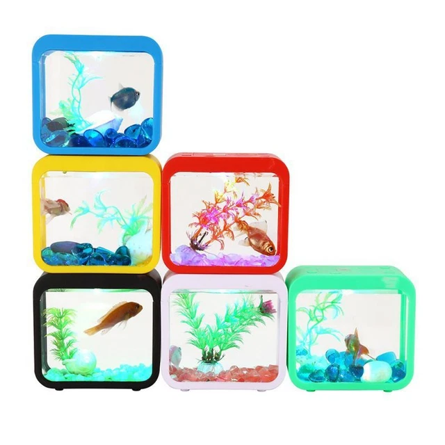 Stackable Aquarium Fish Tank Reptile Pet Box Stackable Aquarium Creative Buildin