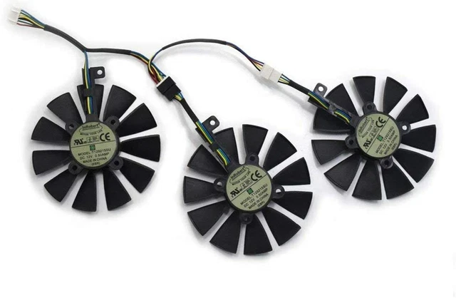ASUS Raptor RX580 / 480 GTX1080Ti / 1080 / 1070Ti / 1070/1060 graphics fan