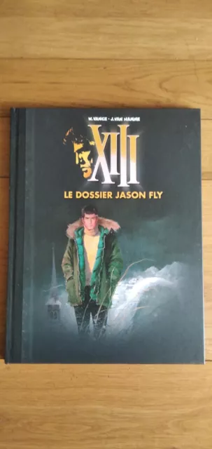 XIII n°6 ,le dossier Jason Fly ,(Vance/Van Hamme) ,tirage Le Figaro (dos toilé)