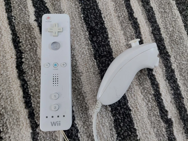 Nintendo Wii Official Remote Controller and Nunchuck