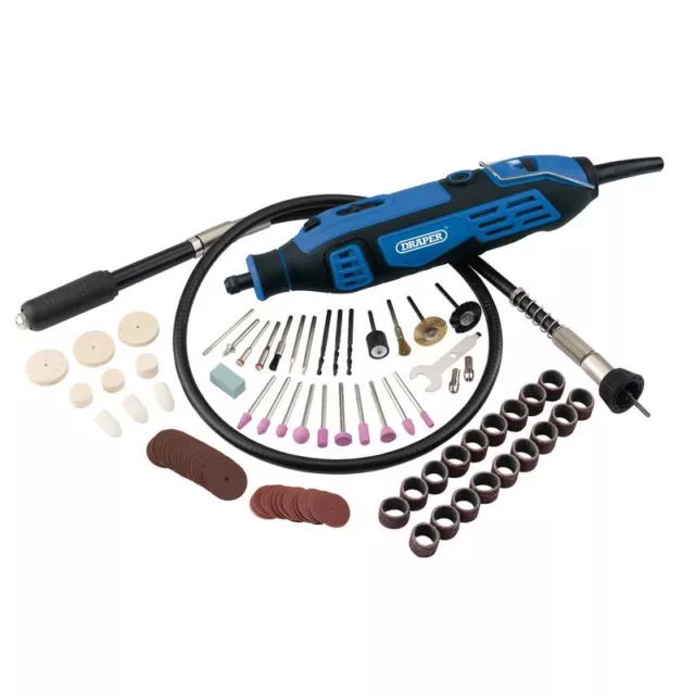 Draper Rotary Multi-Tool Kit, 180W (111 Piece) 58300