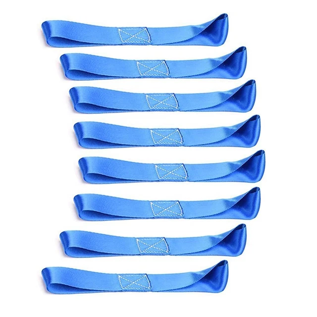 12x Motorrad Spanngurte Zurrgurte Gurtschlaufen Doppelschlaufe Bike Spanngurt DE
