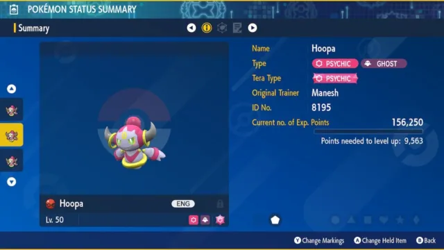 Hoopa Manesh XY Event! Pokemon SCARLET & VIOLET / Pokémon HOME