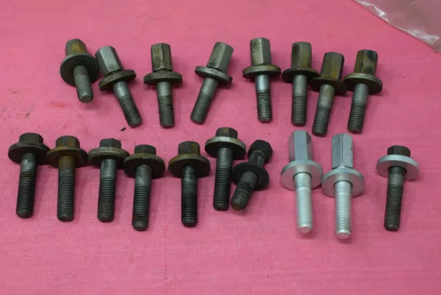 Antique Motorcycle Harley Flathead 45 Rl Dl Ul Vl Oem Cylinder Head Bolts Oem Antique Motorcycle Harley Flathead 45 Rl Dl Ul Vl Oem Cylinder Head Bolts Oem