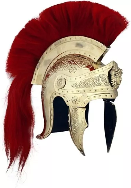 Armor Praetorian Guard Roman Helmet - One Size - Brass Armour