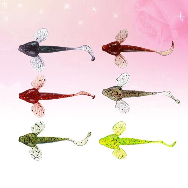 Frogger 2 Lot De 60 Leurres De Pêche Appâts Manivelle En