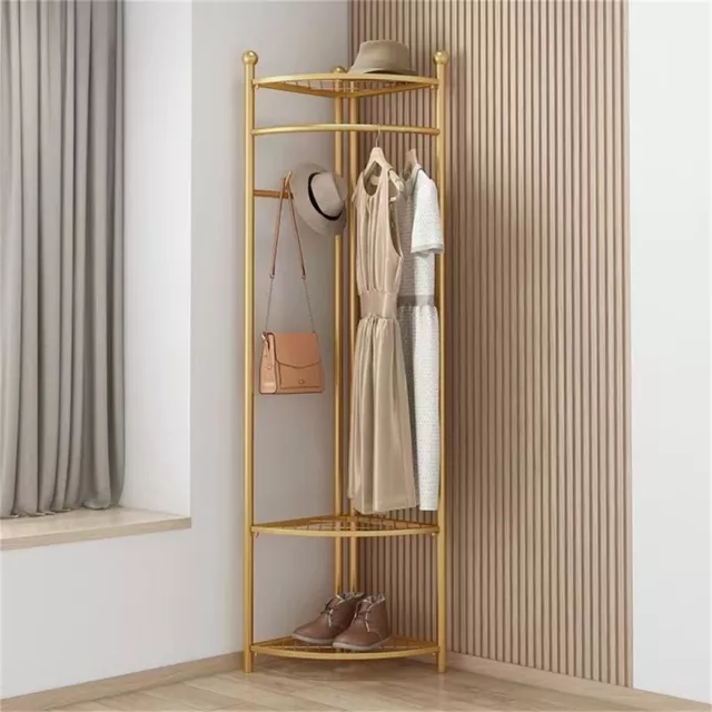 Hat and Coat Stand Hall Tree Hallway Shoe Rack Storage Organiser Bedroom Corner