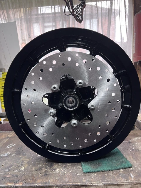 HARLEY DAVIDSON REAR wheel £200.00 - PicClick UK