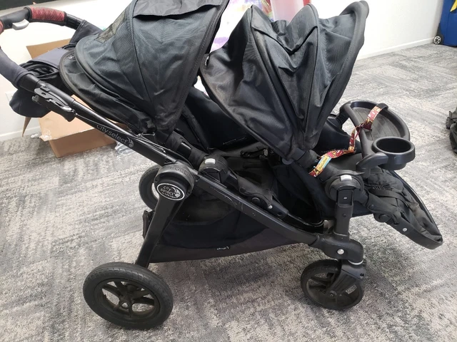 Baby Jogger City Select LUX Double Stroller Black