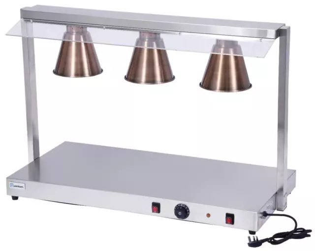 Quantum CE ® Heated Carvery Display Hot Plate Copper Gantry 1050mm wide KSL-CD3