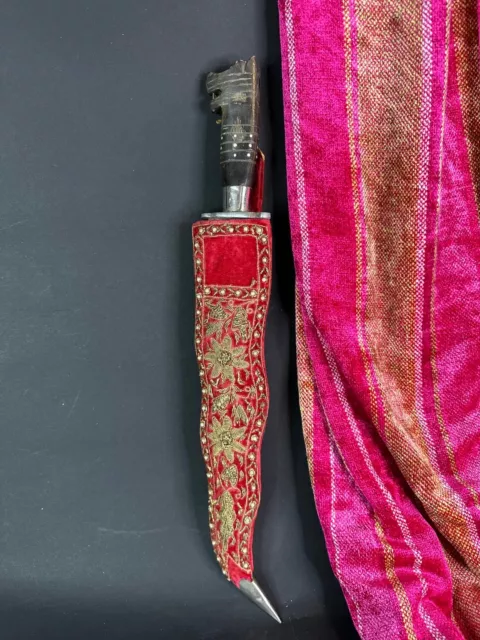 Old Northern India Kurri Napal Style Nepalese Gurkha Dagger …beautiful collecti