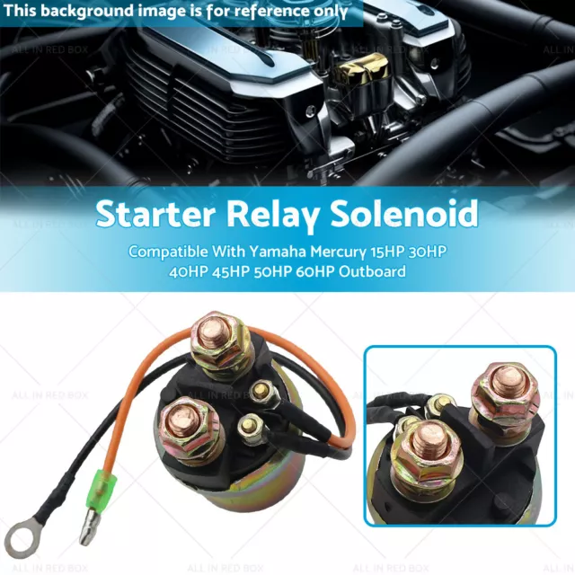 Starter Relay Solenoid Suitable For Yamaha Mercury 15HP 30HP 40HP 45HP 50HP 60HP