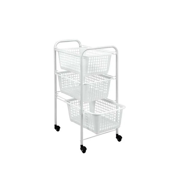 Carrello P.3 San Diego Cm 30X38 H 68 Metaltex