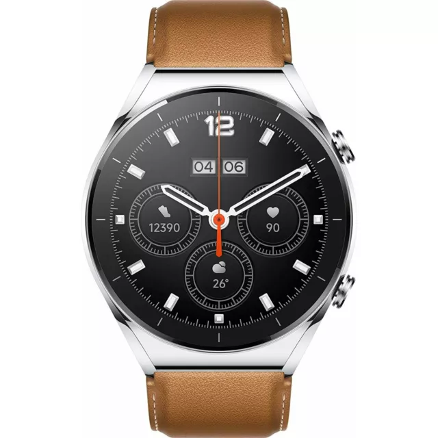 Xiaomi Reloj S1 Plata Smartwatch 1,43 "GPS Fitness Tracker Deportivo Nuevo Ovp 3