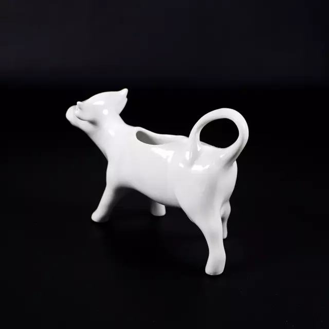 Pot à Lait en Porcelaine en Forme de Vache