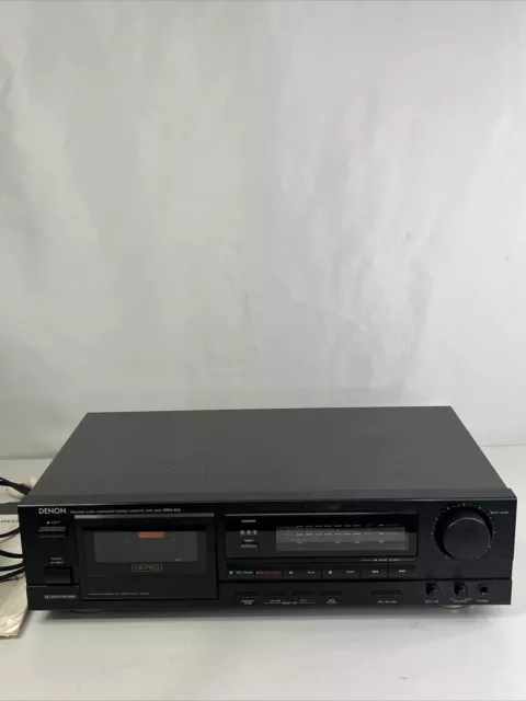 Denon DRM-510 Stereo Cassette Tape Deck Precision Audio #250