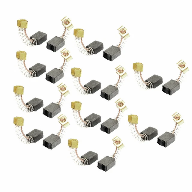 Electric Drill Motor Replacement Part Tool Carbon Brushes 20Pcs