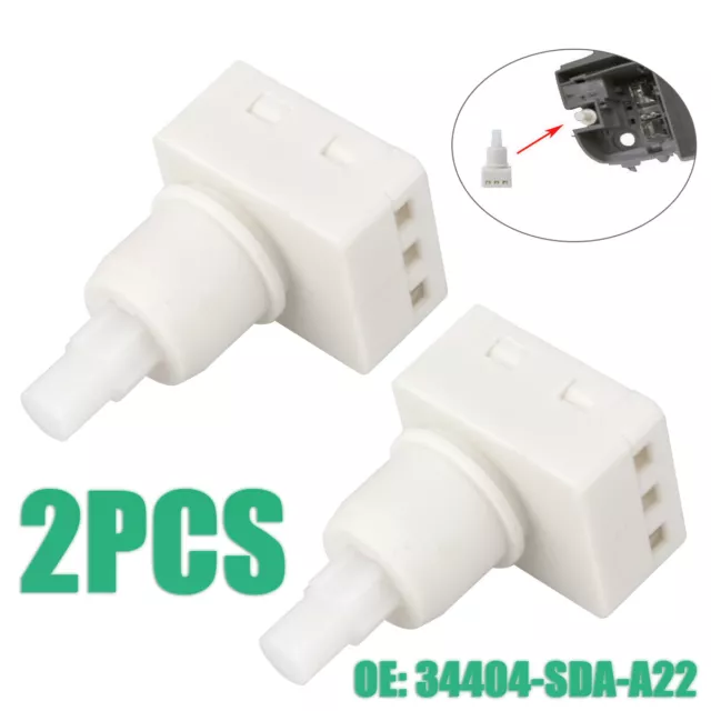 2pcs Interior Dome Lamp Interior Light Switch Kit for Honda Accord Pilot 924-798