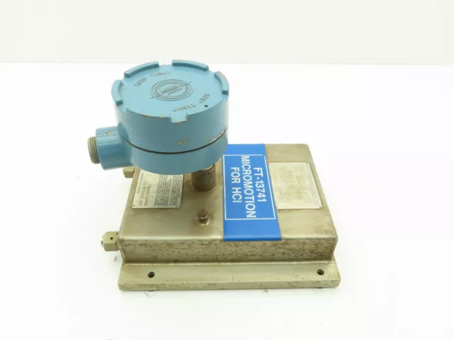 Micro Motion DS006H205SU Mass Flow Sensor -240 to 204°C 2600 PSI