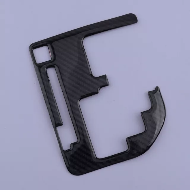 Carbon Fiber Interior Gear Shift Panel Cover Trim Fit for Toyota Tundra 2014-18