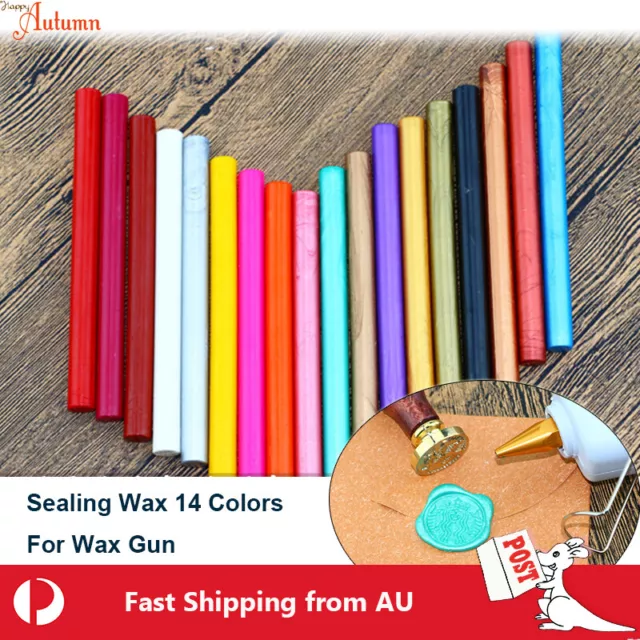 Sealing Wax Round Stick Glue Gun Stamp Seal Candle Envelope Invitation Wedding