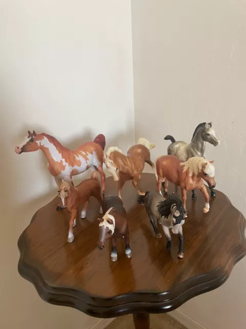 Huge Lot of Breyer Horses and some Schleich horses