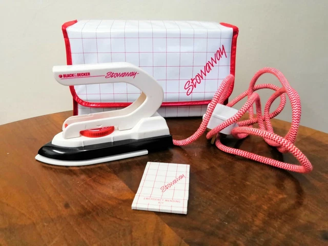 Black and on sale decker travel iron