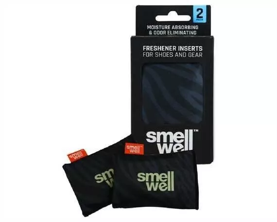 SMELL WELL Freshener Inserts For Shoes And Gear , Odour Eliminating 2pc 2