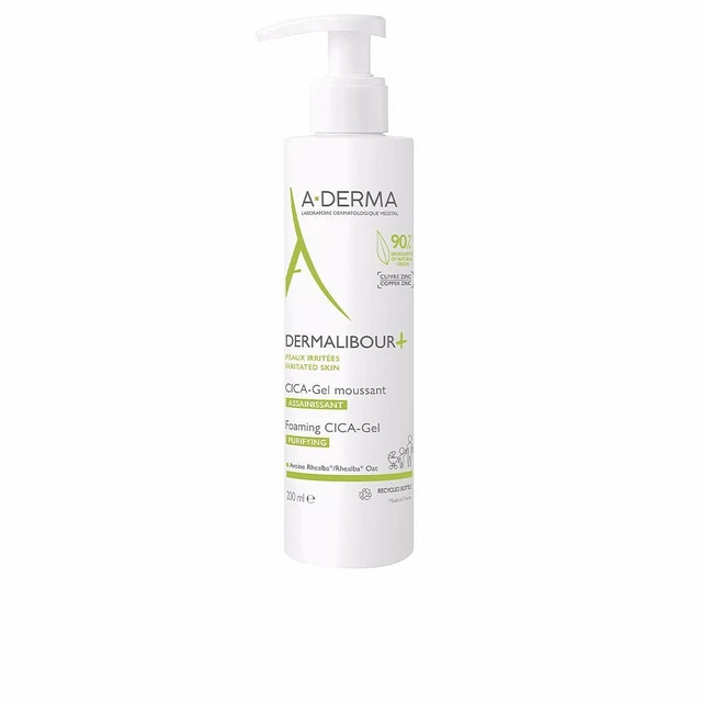 Higiene A-derma unisex DERMALIBOUR+ cica-gel limpiador 200 ml
