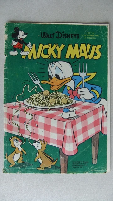 Micky Maus Heft Nr. 44 / 1962