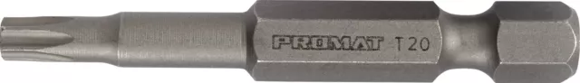 10x Bit 1/4 ? T 15 Länge 50 mm PROMAT