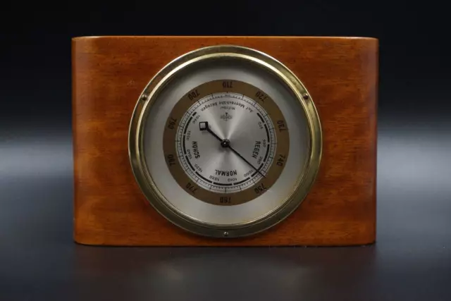 Förster® - Millibar / Barometer / Wetterstation | Vintage | Holz Wetterstation