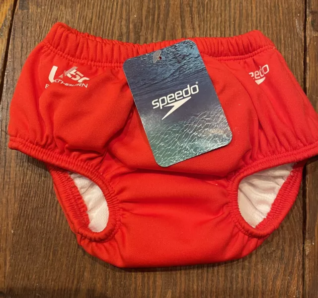 Speedo - UV Swim Diaper with Snaps Kids Small 6 months 10-18lbs - Reusable NWT