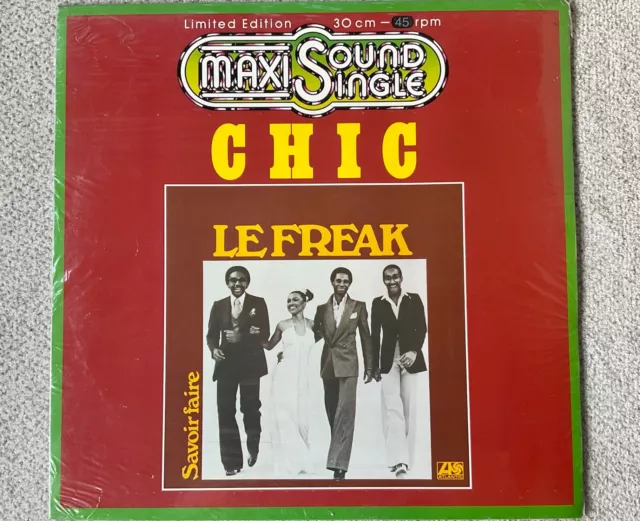 Versiegelt * Chic - Le Freak + Savoir Faire 12" Maxi  Vinyl NEU