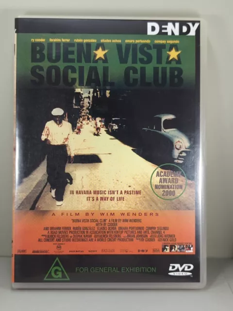 Buena Vista Social Club Havana Music Documentary DVD Region 4 Free Fast Post