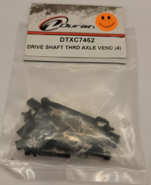 Duratrax Drive Shaft Set with Threaded Axles Vendetta 1/18th Scale Rc DTXC7462