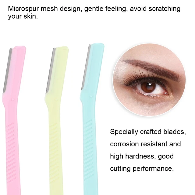 Rasoirs à Sourcils En 3 Pièces Pour Le Rasage Des Poils Du Visage Femmes Et