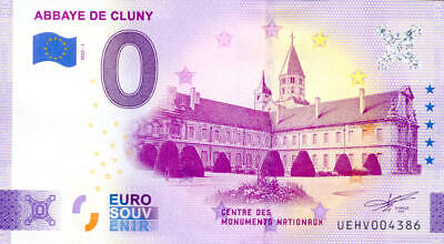 2022 Billet Euro Souvenir 50 LE MONT-SAINT-MICHEL Abbaye 3 