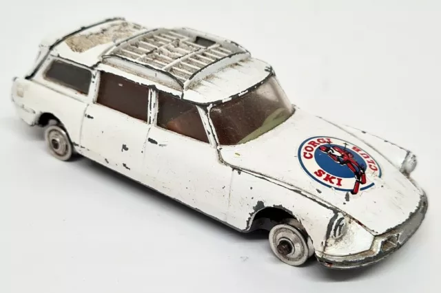 Corgi Toys Vintage - 436 Citroen ID19 Safari Estate / Break Toy Car #35