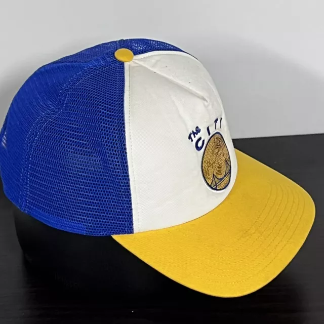 Golden State Warriors WOMENS Snapback Hat Cap '47 Brand Mesh Back Foam NBA 3