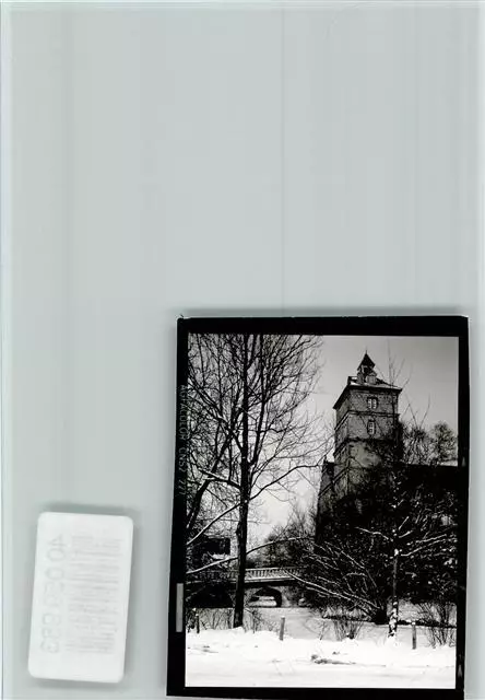 40059983 - 4920 Lemgo Winteraufnahme Schloss Brake Burg / Schloss