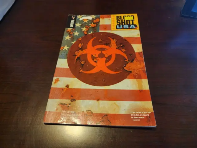 Valiant Comics Bloodshot USA Trade Paperback, nice!