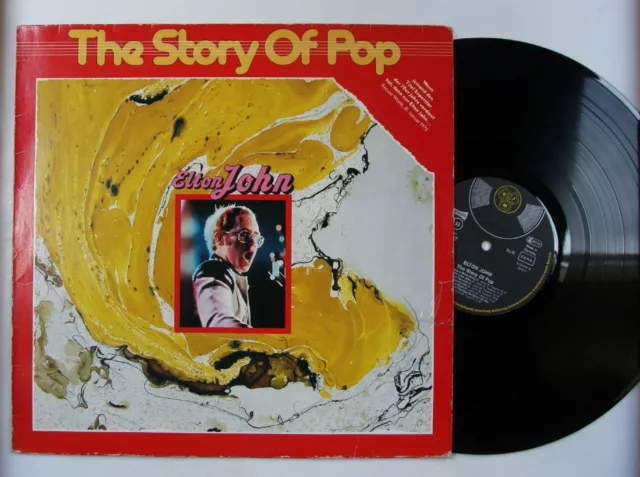 Elton John The Story Of Pop GER LP 1977 Glam 70s Pop