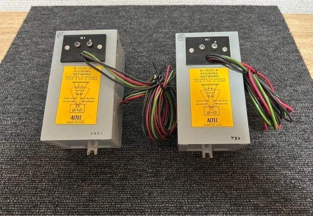 PAIR ALTEC LANSING Dividing Network High Frequency 8 ohm N