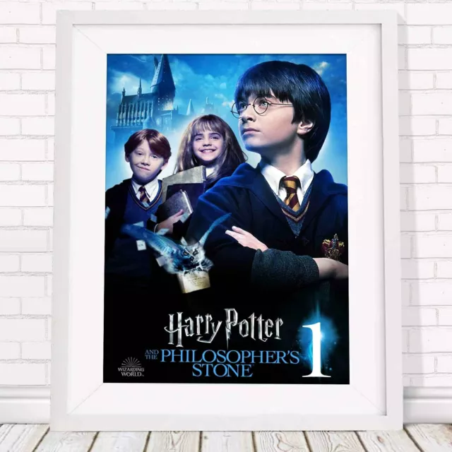 Harry Potter 1 - Philosophers Stone Poster Picture Print Sizes A5 to A0