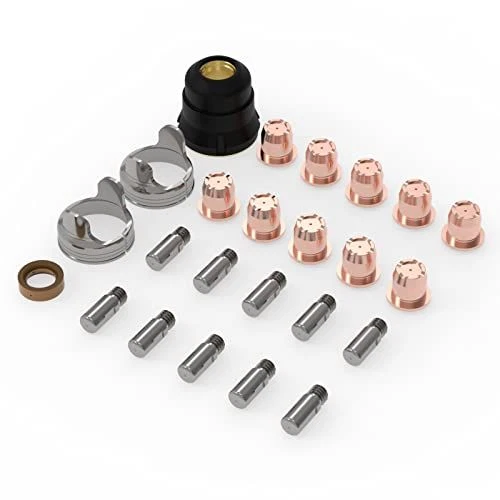 YESWELDER 24pcs Plasma Cutting Torch Consumables Sets Tip Electrode of...