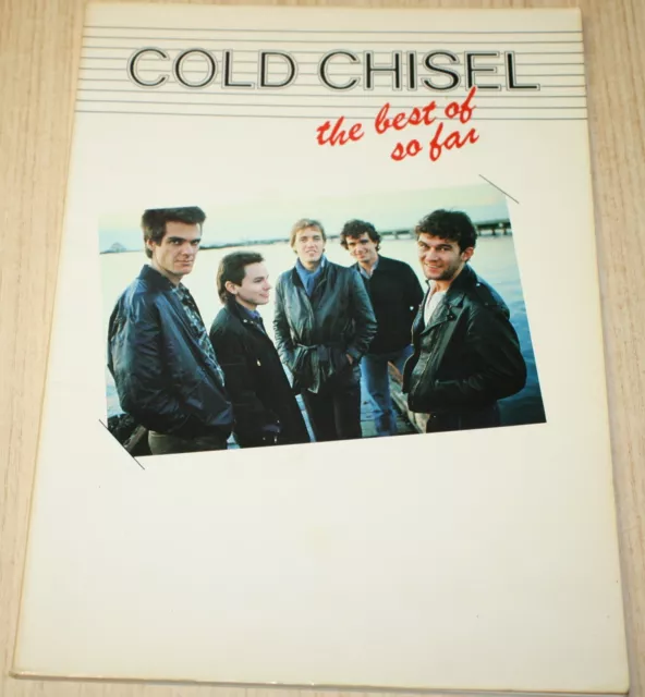 Cold Chisel The Best Of So Far Music Book