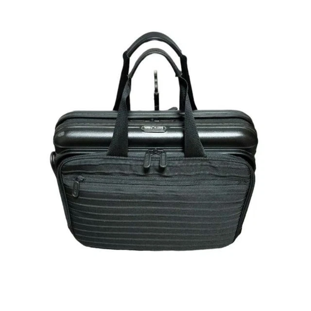 RIMOWA BOLERO NOTEBOOK BLACK 8L Briefcase Attache Case
