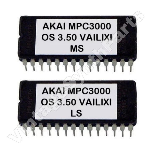 Akai MPC-60 Vimana 3.15B Operating System Eproms – Vintage Sampler Upgrade - View #5